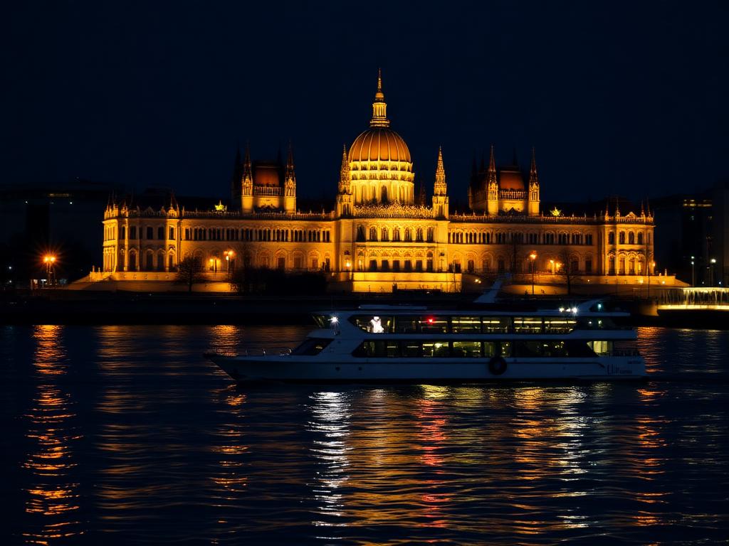 Budapest river cruise on the River Danube