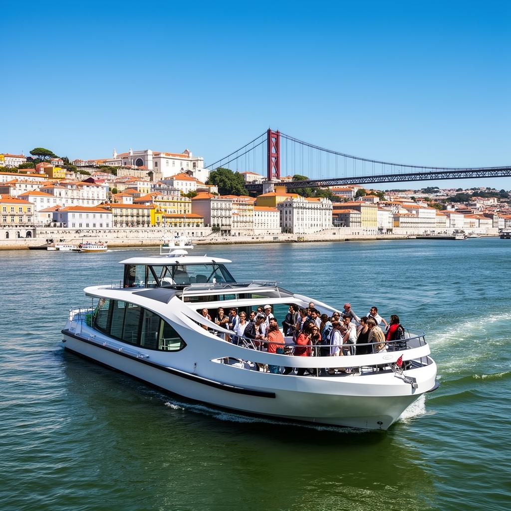 Lisbon: Tejo River Sightseeing Cruise